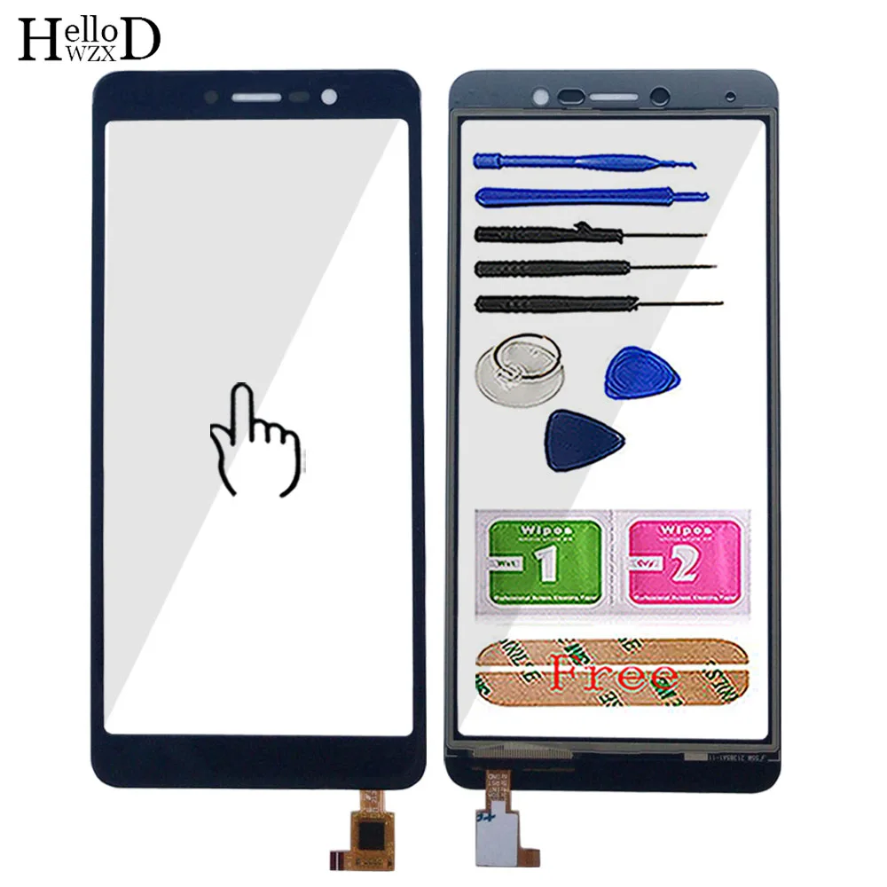 

Mobile Touch Screen For BQ 5508L BQ-5508L Next LTE Touch Screen Front Glass Digitizer Sensor TouchScreen Tools Adhesive