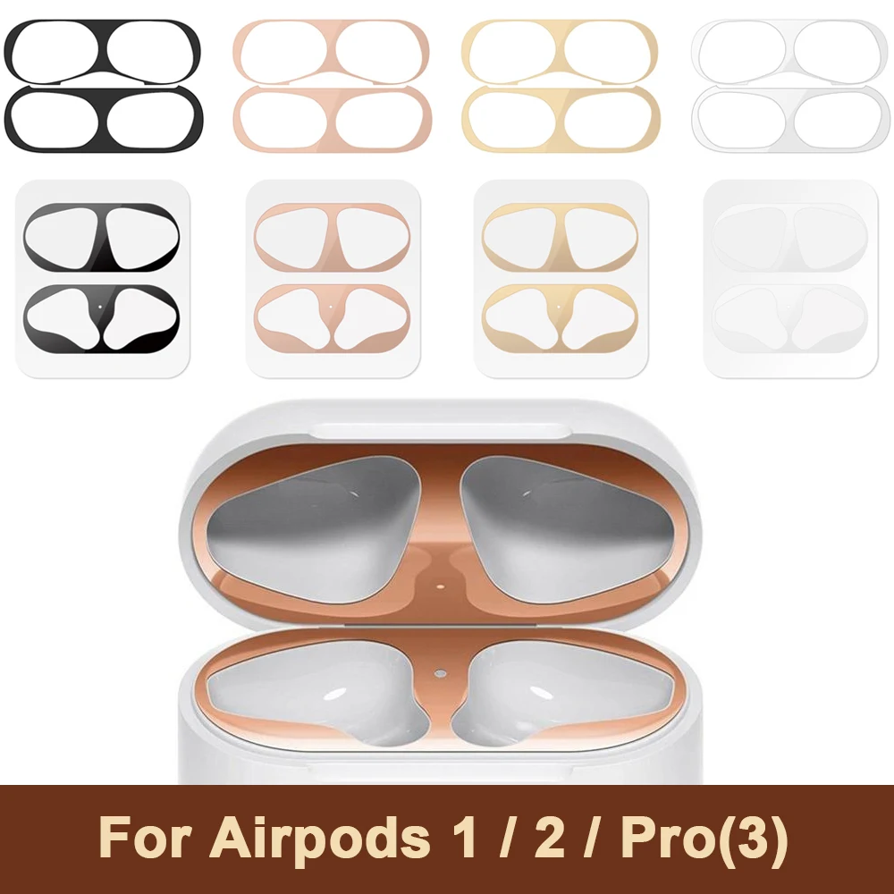 Пыленепроницаемый стикер для AirPods 1 2 3 Pro защитная пленка Apple Airpods / | Электроника