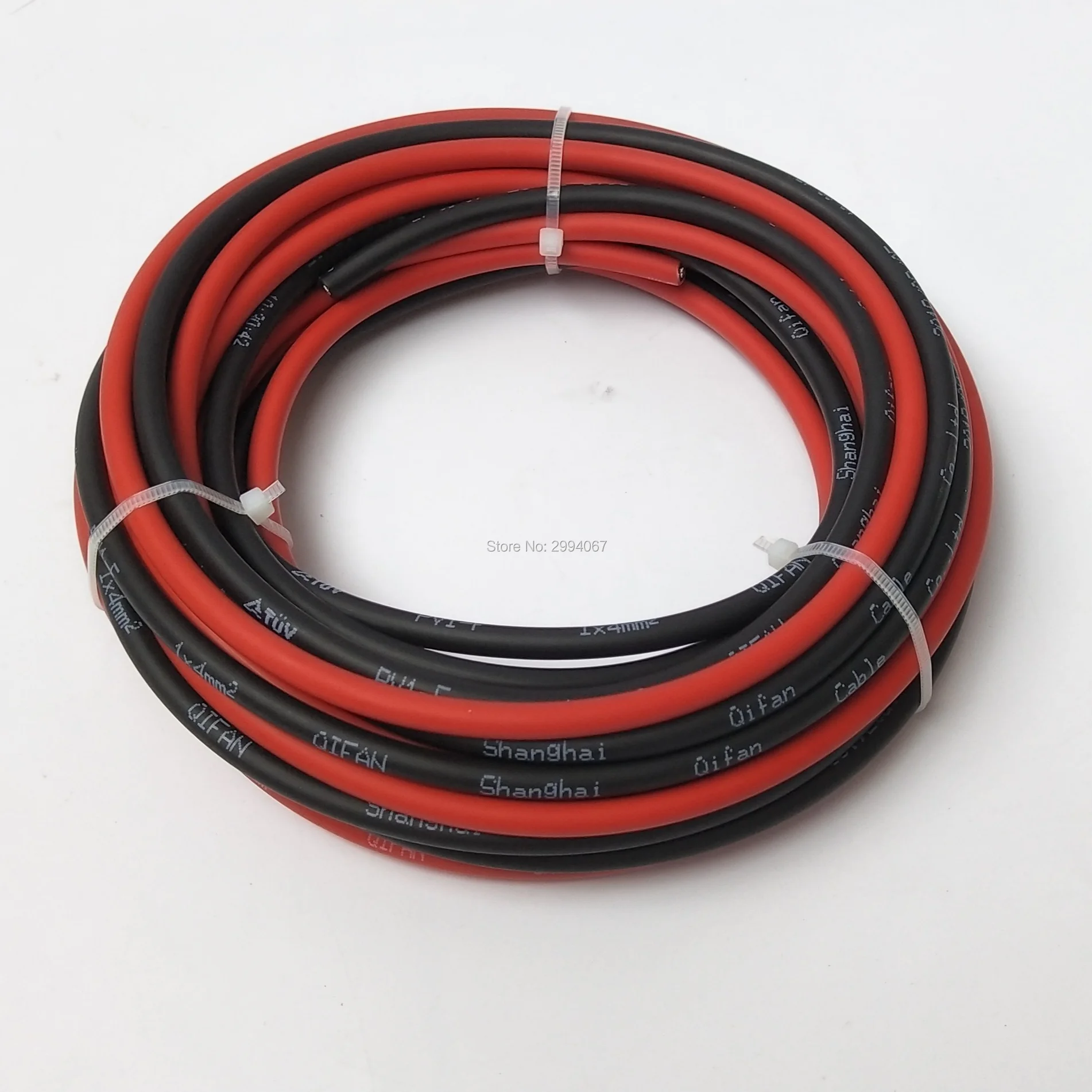 12AWG 4mm2 26 м/20 м/10 м/5 м Солнечный PV кабель провод красный и черный PV кабель Луженая Медь удлинитель для панели солнечных батарей кабель медный провод