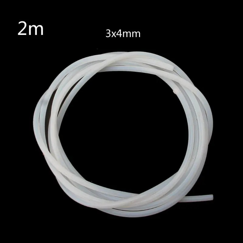 3d принтер 2 м PTFE тефлоновая труба j-головка Боуден RepRap экструдер для V5 V6 1,75 мм 3,0 мм нить id2мм 4 мм тефлоновая трубка