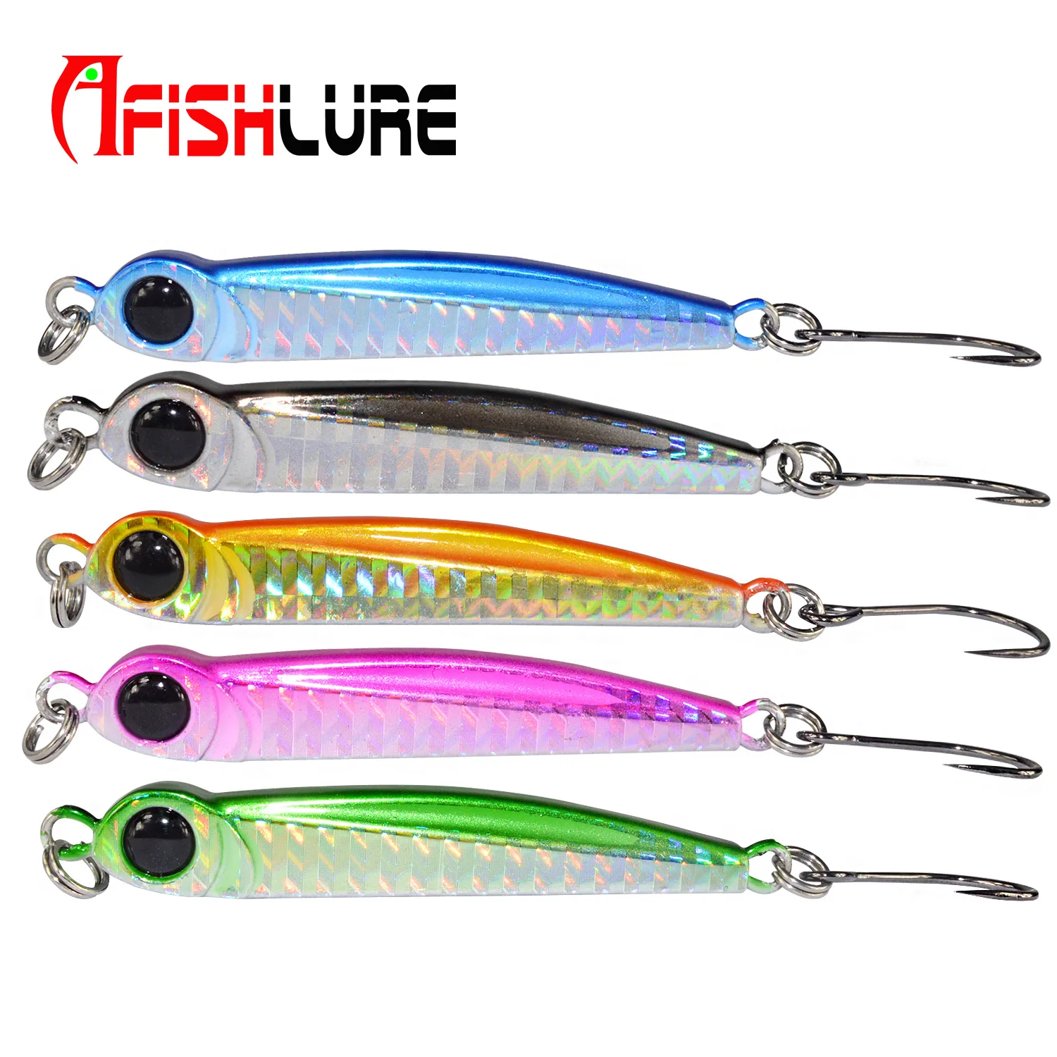 

Afishlure 28G Metal Lure Freshwater Sea Fishing Shore Jigs Perch Lead Fish Lure Artificial Bait Slow Jigging