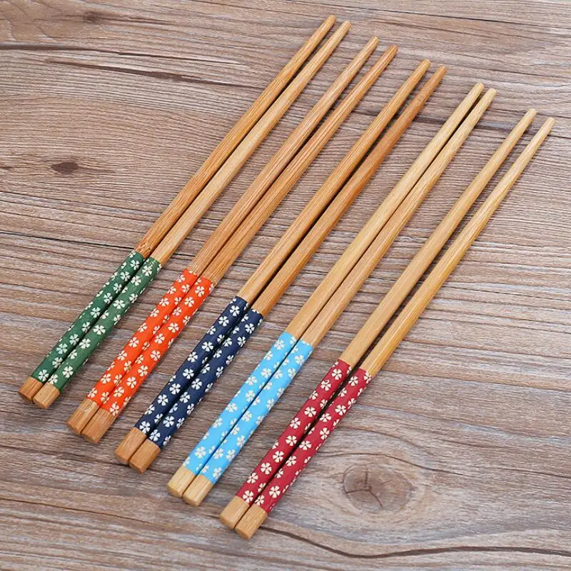 Wedding Favors Giveaways Gift New Style Practical Bamboo Chopstick Natural Woodiness Chopsticks LX8733