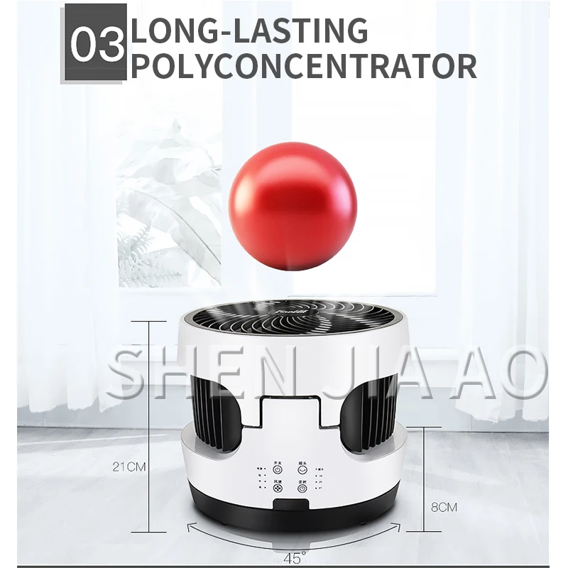 mudo turbina ar conveccao ventilador de circulacao 5m distancia controle remoto 02