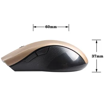 

New 2.4G Wireless Mouse USB 2.0 Receiver Professional Optical Wireless Mouses USB Right Scroll Mice for Laptop PC Gamer
