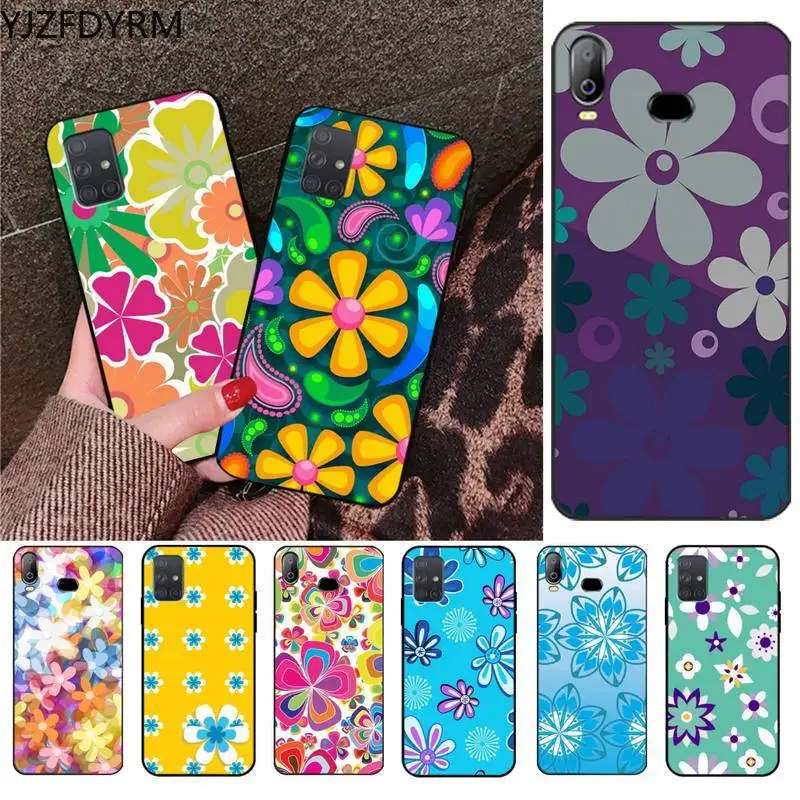 

YJZFDYRM Flower Power Phone Case For Samsung Galaxy A21S A01 A11 A31 A81 A10 A20E A30 A40 A50 A70 A80 A71 A51
