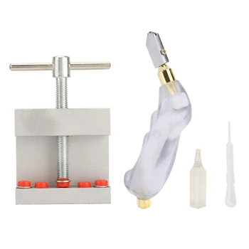 

New Cutting Glass Ceramic Tile Glass Divider Breaking Side Clamp with Grip Glass Cutter