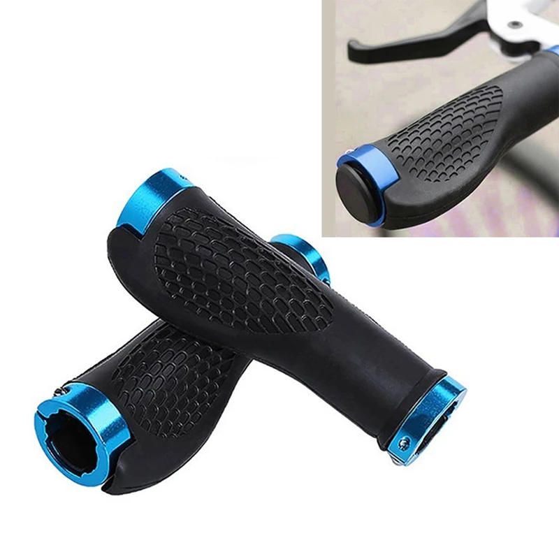 Blue Руль для горного велосипеда MTB, велосипедный замок - Цвет: Blue