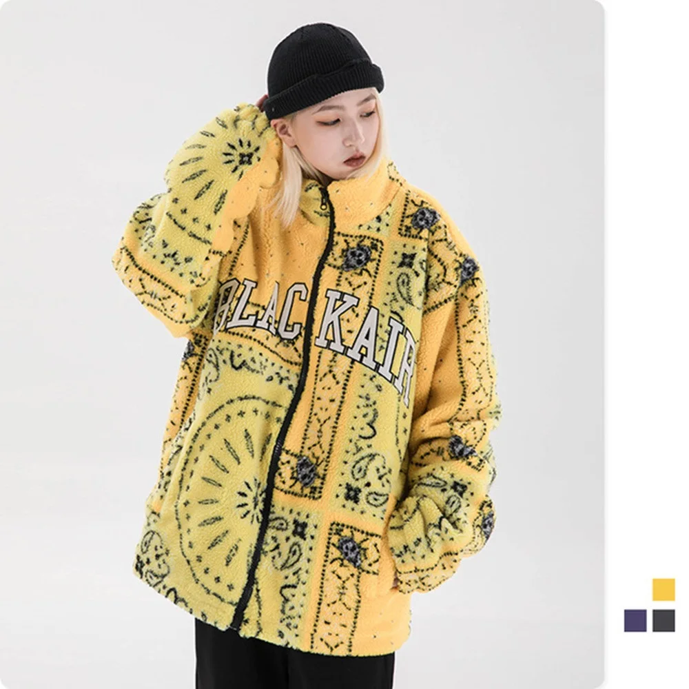 

Men Fleece New Polar Winter Jacket Thick Men Coat 2021 Street Loose Fit Polar Fleece Men Jacket chaqueta hombre