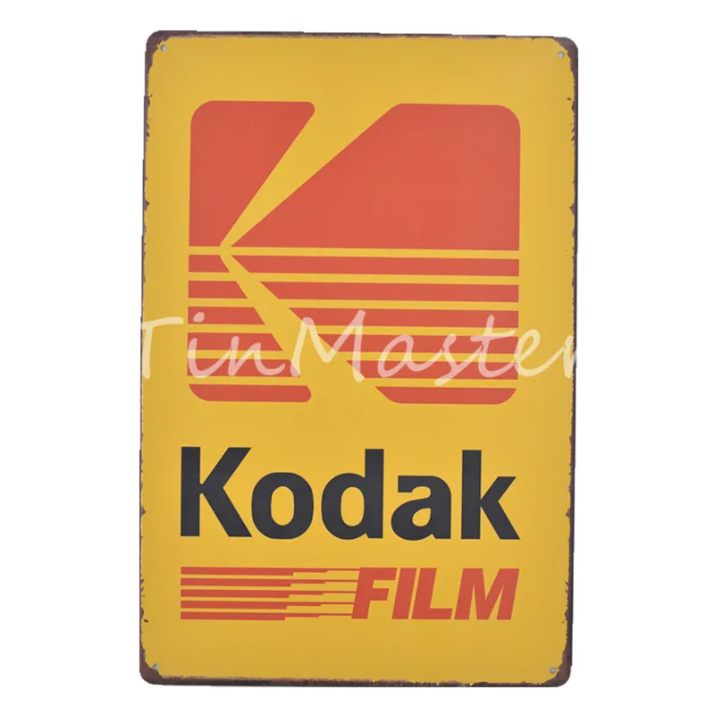 Ретро жестяной знак Kodak фильм алкоголь wifi металлические знаки латас де Металл Бар Паб домашняя винтажная табличка плакат для кафе искусство пляжный Декор - Цвет: 30116