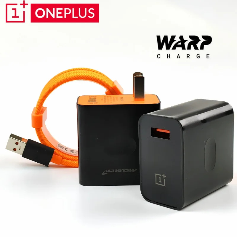 Зарядное устройство OnePlus Warp 5 В/6 А для 7t 7 pro 6t 6 5t 3t 3 быстрая зарядка Usb кабель 1