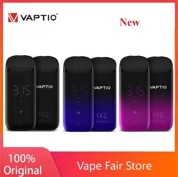 

Original Vaptio Real TC Touch Pod Kit 500mAh Battery & 1.5ml Capacity & Hidden Screen LED Light Touch Control Vapor vs Drag X