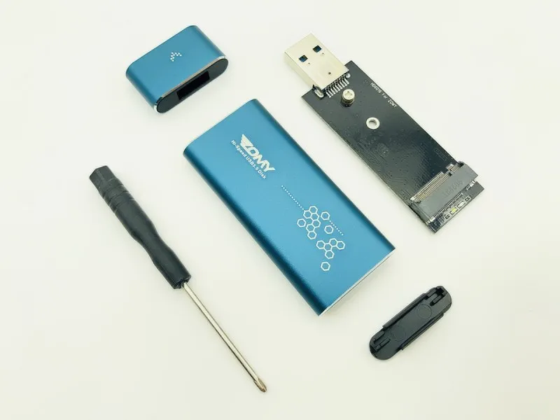 M2 SSD чехол M.2 для USB 3,0 SSD корпус твердотельный накопитель внешний чехол-адаптер UASP Super speed 6 ГБ для 2230 2242 M.2 NGFF SSD