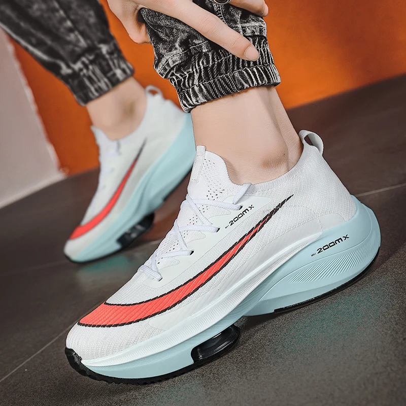 ICCLEK Air Cushion Men Jogging Shoes for Breathable Trainers Zapatillas Hombre Sneakers Chaussure Homme Scarpe Uomo |