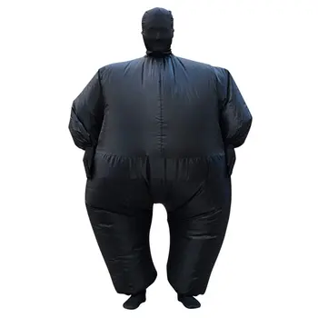 

Halloween Party Spoof Adult Inflatable Costume Masked Ninja Whitefish Inflatable Costume Halloween Party Props