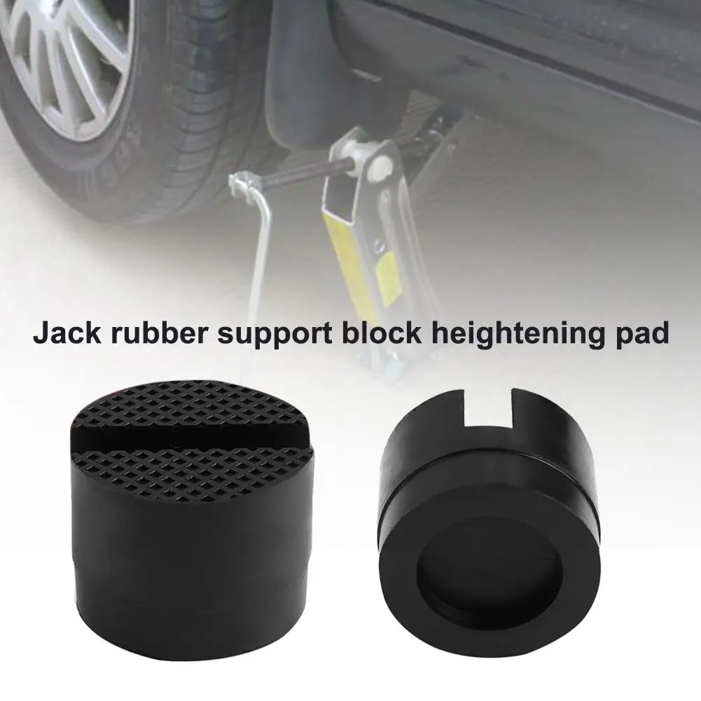 5cm Rubber Pads For Floor Jacks Universal Slotted Frame Blocks Rail