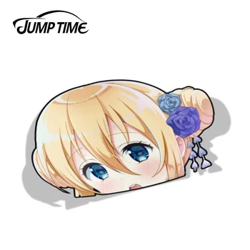 

Jump Time 13cm x 9.2cm Blend-S Anime Kaho Hinata Kawii Decal Vinyl Sticker Car Truck Window Waifu Laptop Stickers Car Covers