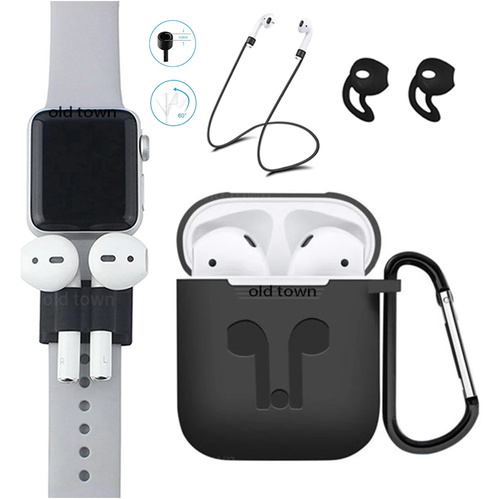 

For Silicone Case Cover Protective Skin Airpod Charging Case Sport Headphone Fone De Ouvido Drop Shopping