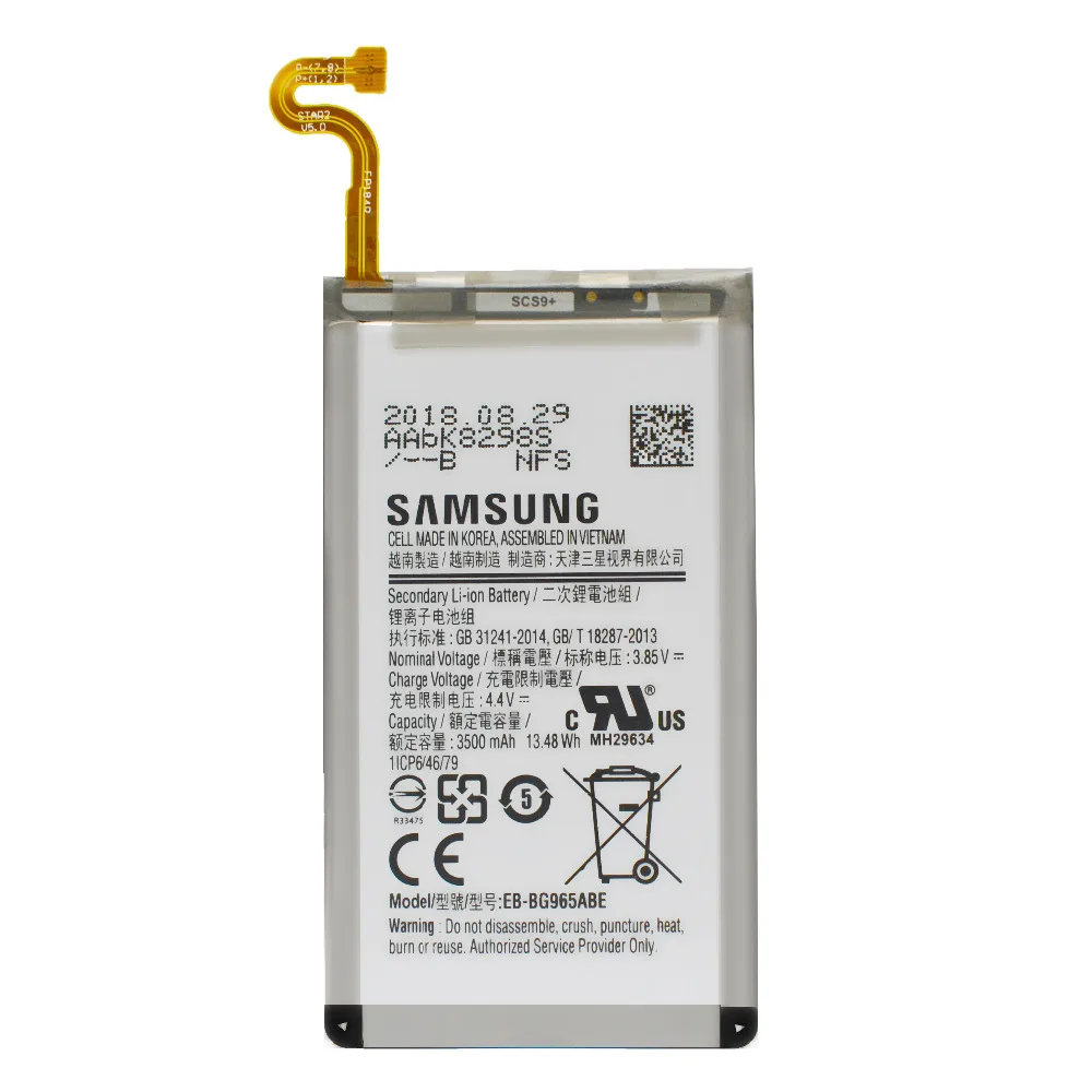 Samsung Подлинная батарея EB-BG965ABE для samsung Galaxy S9 Plus SM-G965F G965F/DS G965U G965W G9650 S9+ 3500mAh литий-полимерный+ Инструменты