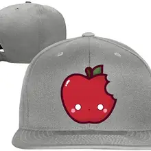 Kawaii Apple бейсболки унисекс модные регулируемые взрослые бейсболки
