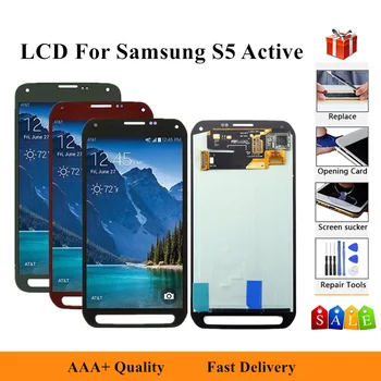 

5.1" OLED LCD For SAMSUNG GALAXY S5 Active SM-G870A G870 LCD Screen Display Touch Digitizer Assembly S5 Active LCD