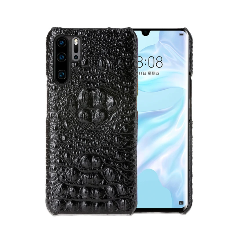 Чехол для телефона для huawei P20 P30 lite Y9 Y6 P Smart Коврики 10 20 Pro головы крокодила текстура чехол для Honor 8X8 9 10 Lite