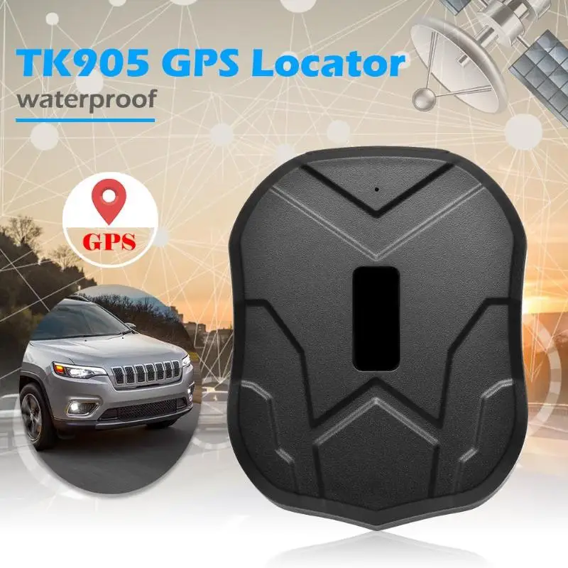 Горячая, gps трекер, Одноцветный, TK905, gps трекер, 5000 мА/ч, 90 дней в режиме ожидания, 2G, автомобильный трекер, gps локатор для автомобиля
