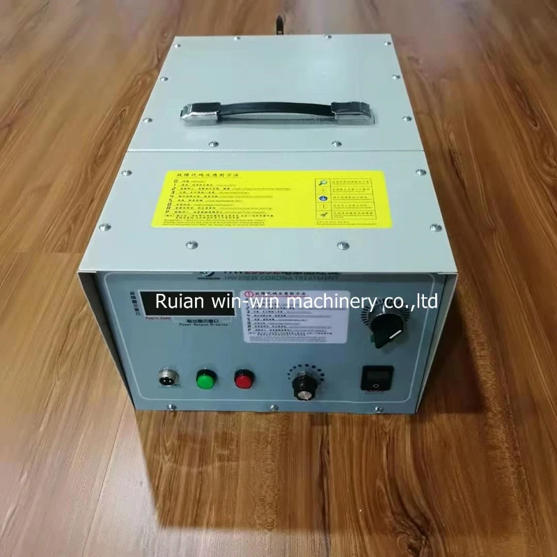 HW2003E 3 кВт AC 220 В 50 60 Гц пленка дуя флексографская печатная машина Коронная обработка контроллер коробка для пленки шириной 1200 мм