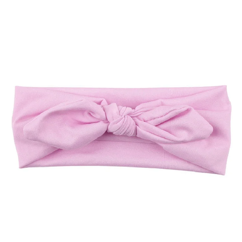 Headband B 3 шт., популярная детская лента для волос, повязка для волос с бантиком в виде кролика для девочек, повязка на голову, тюрбан, повязка на голову, аксессуары для волос, одежда для маленьких девочек - Цвет: Headband B