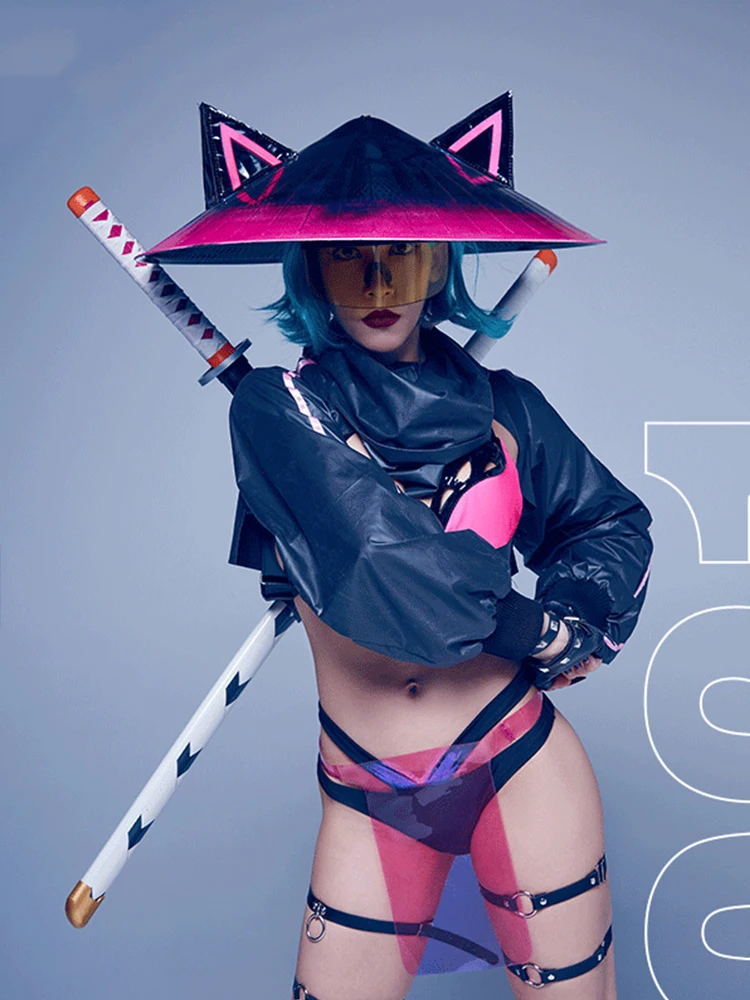 Nigtclub Jazz Gogo Dancer Stage Costume 