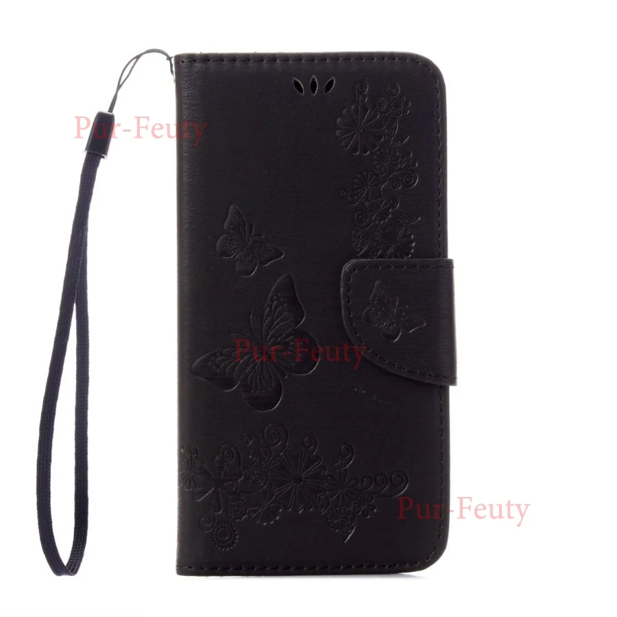 Black Чехлы для huawei Y5 AMN LX1 LX5 LX9 кожаный бумажник с бабочкой на магнитной застежке Чехлы для huawei Honor 8S Ksa-lx9 Kse-lx9 - Цвет: Black