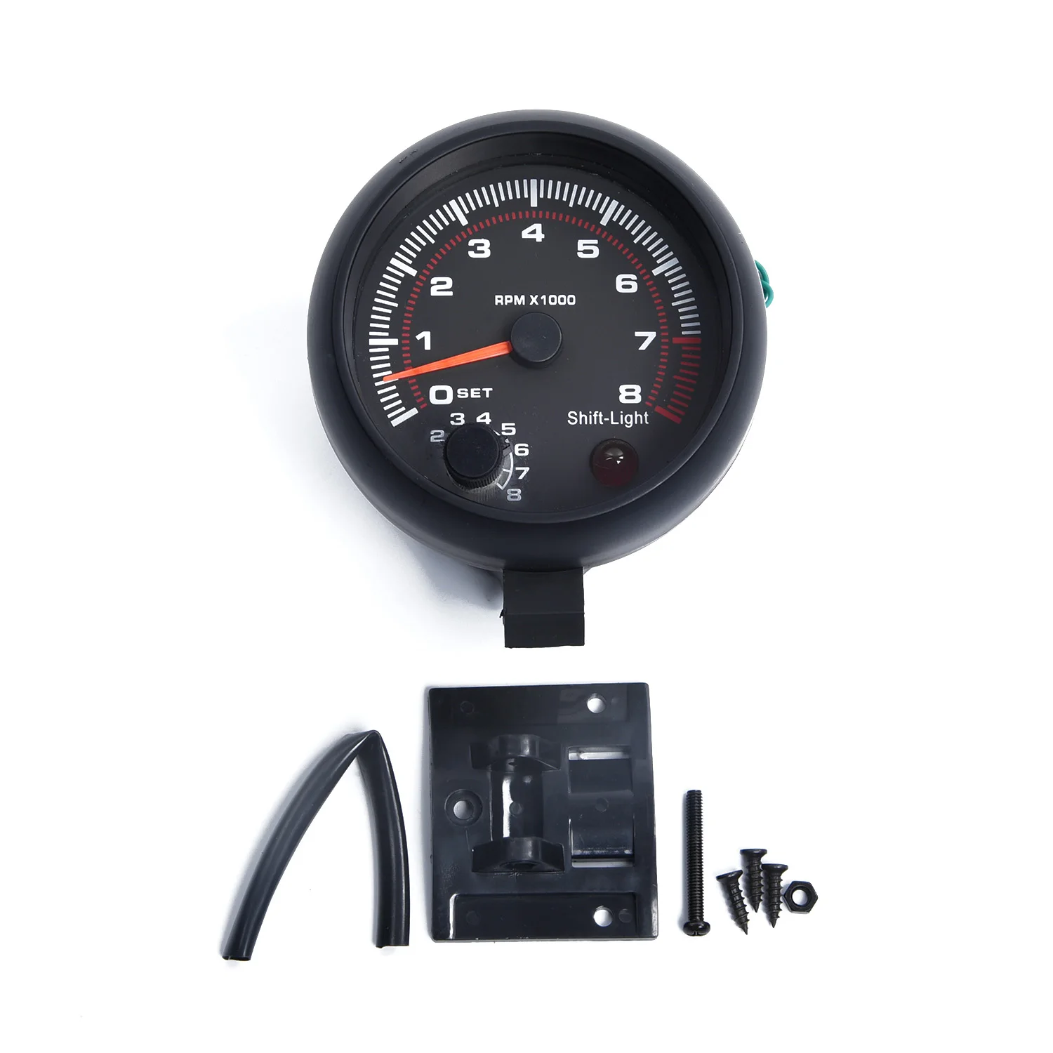 

Durable Car Tachometer Gauge Meter Light waterproof Shockproof 3.75 inch LED 0-8000 RPM Hot
