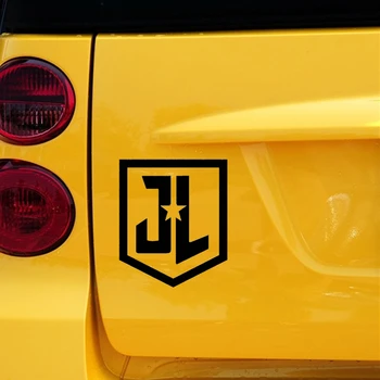 

Car Stickers DC Justice League Symbol Cartoon Funny Creative Decoration For Trunk Windshield Auto Tuning Styling Vinyls D30