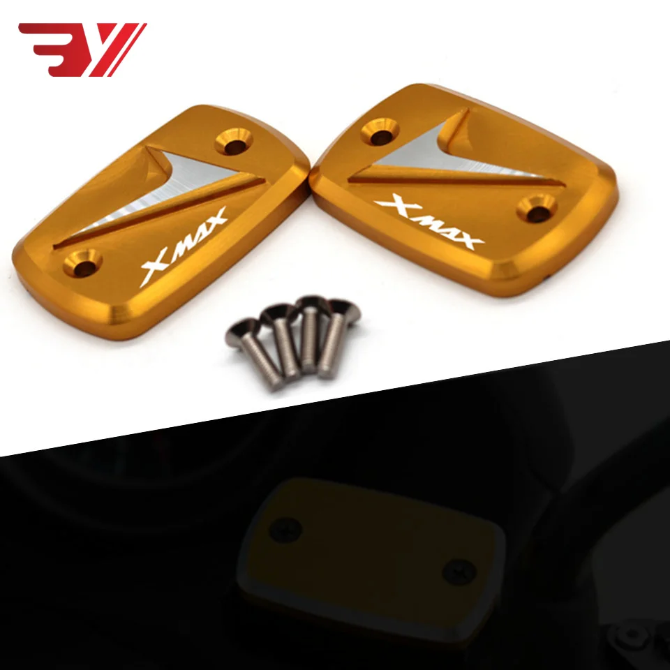 Мотоцикл CNC передний тормоз главный цилиндр чашки масла чашки Крышка Модифицированные аксессуары для Yamaha XMAX 250 300 400