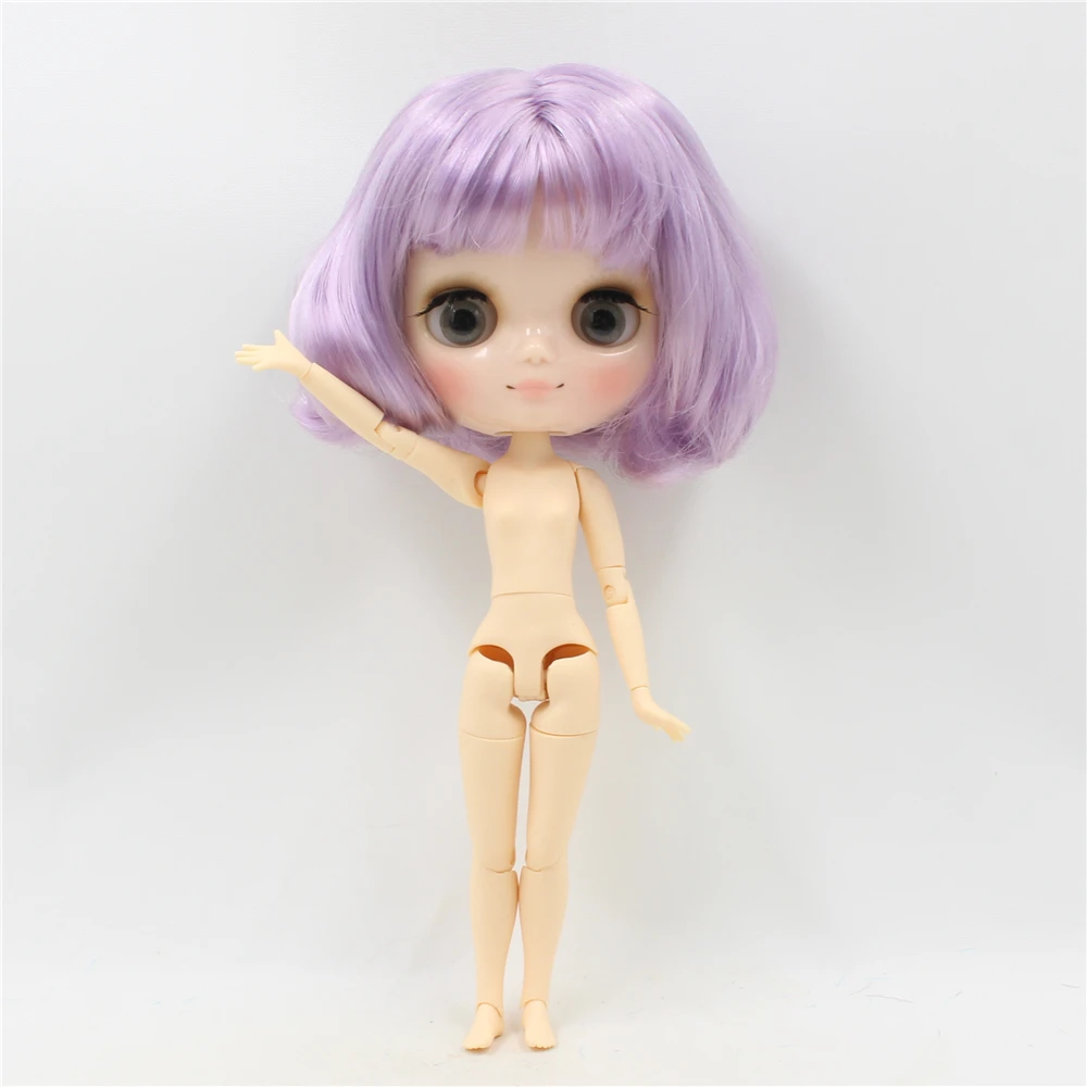 Middie Blythe Doll with Purple Hair, Tilting-Head & Custom Jointed Body 1