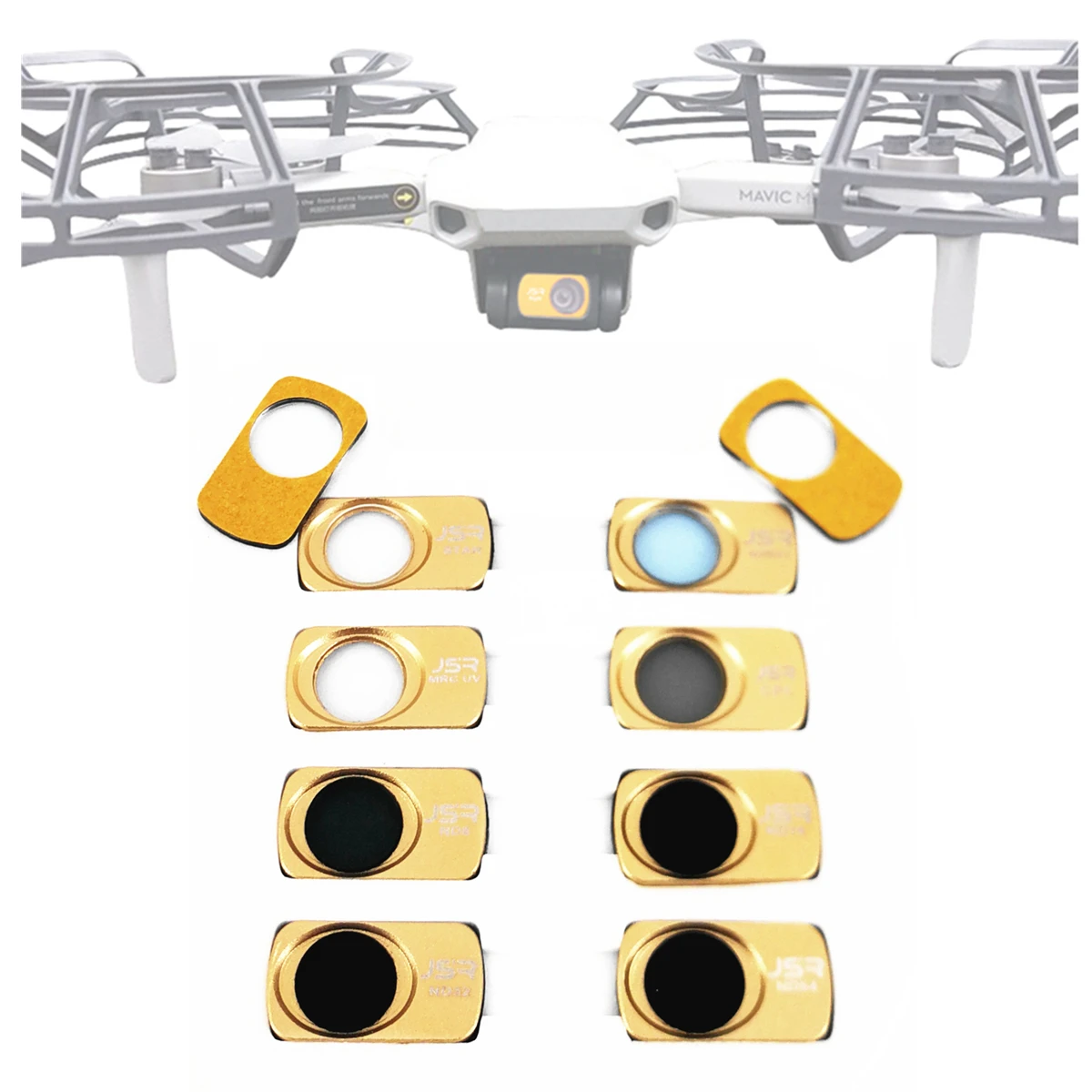 Best VPX CPL ND8 ND16 ND32 ND64 Night UV Star Neutral Density Lens Filter Cap for DJI Mavic Mini Drone Gimbal Filters Accessories 