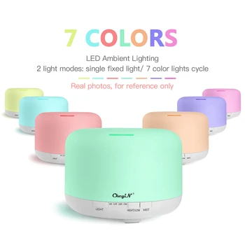 

700ml Air Humidifier Essential Oil Diffuser With 7 Color Lights Electric Aromatherapy Humidifier Car Aroma Diffuser Mist Maker