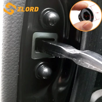 

Zlord Car Door Lock Screw Protector Sticker Cover for Suzuki SX4 SWIFT Alto Liane Grand Vitara Jimny S-cross Splash Kizashi