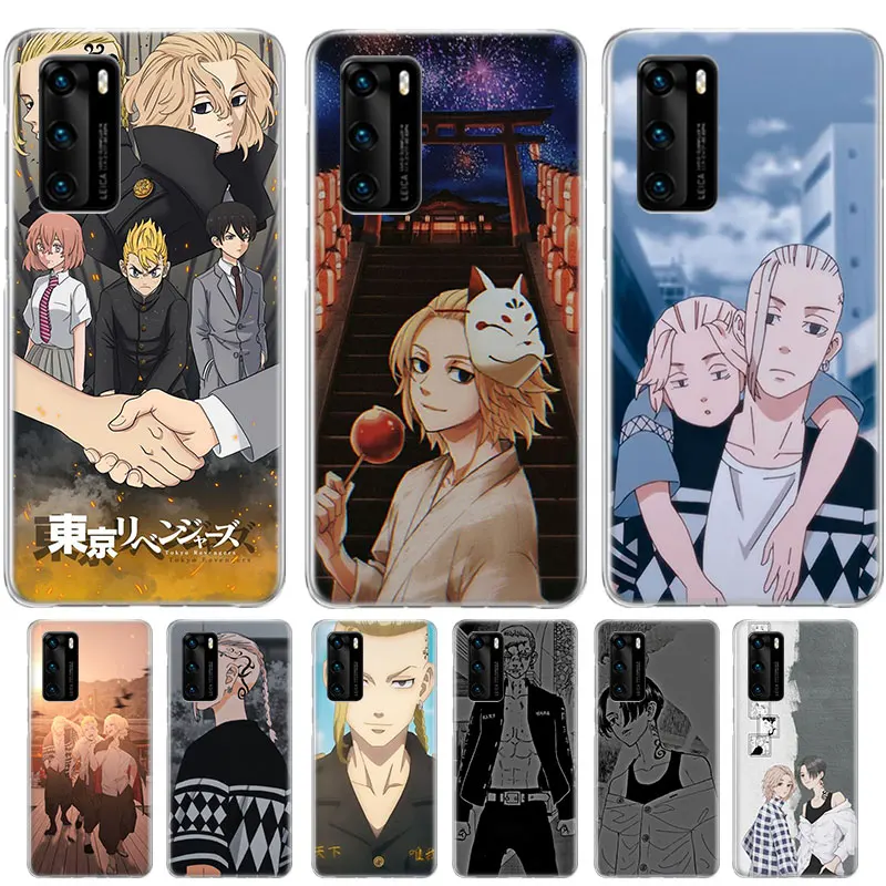Tokyo Avengers Anime Case For Huawei Honor 50 50 Pro X20 SE 10 9 lite 8X 8S P Smart Z 2021 2020 2019 2018 Plus + TPU Cover Coque