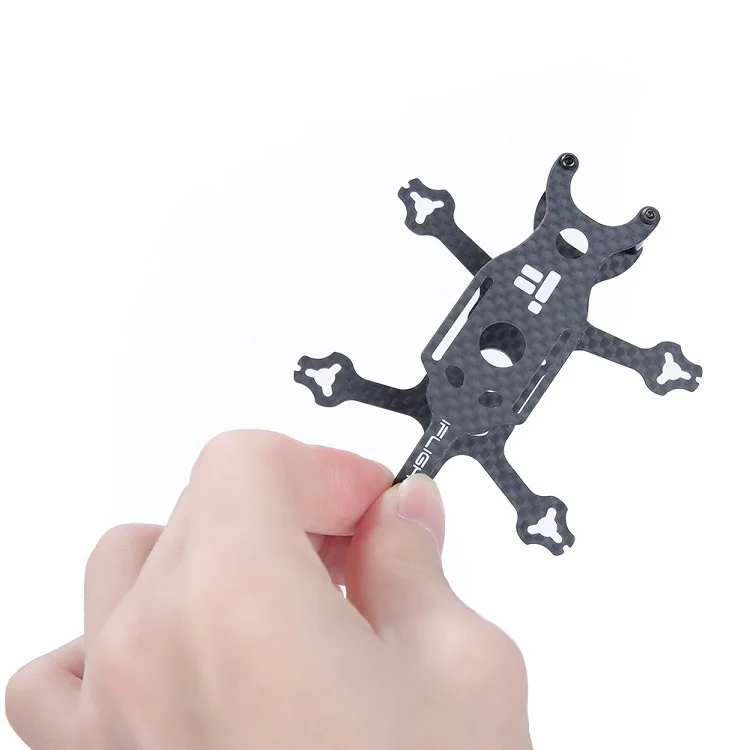 IFLIGHT крыла Gecko turbobee 77RS Крытый бесщеточный через машину FPV гоночная маленькая машина