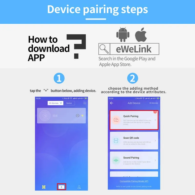 WiFi Smart Panel Switch Remote Voice Control Timing Button Light Switches For Google Home Alexa