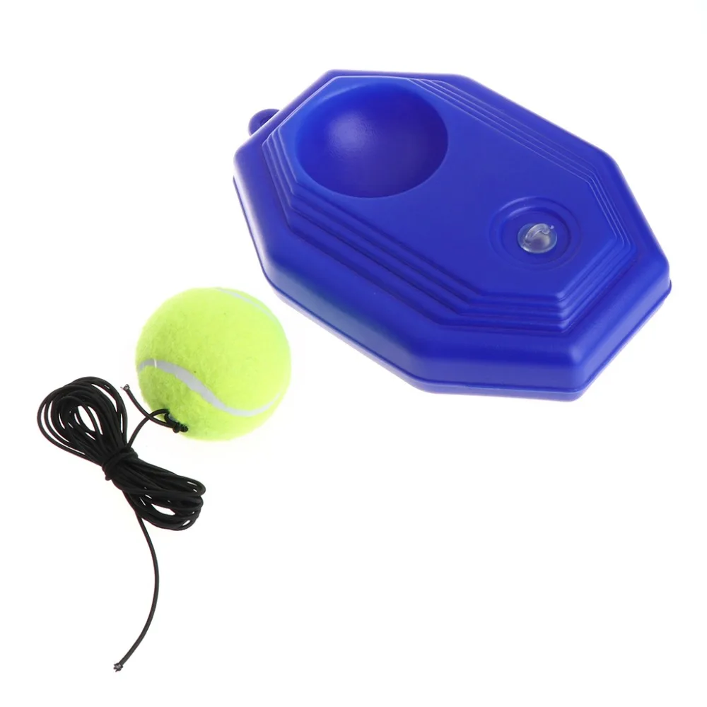 Tennis Trainer Tennis Training Ball Racket Training Practice Balls Back Base Trainer Tool String Elastic Rope Exercise