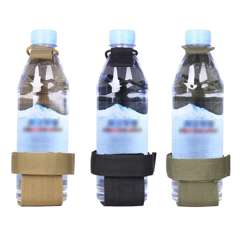 Открытый мешок бутылки воды Тактический Рюкзак MOLLE крышка бутылки воды камуфляж носимых охоты Пешие прогулки Кемпинг Аксессуары