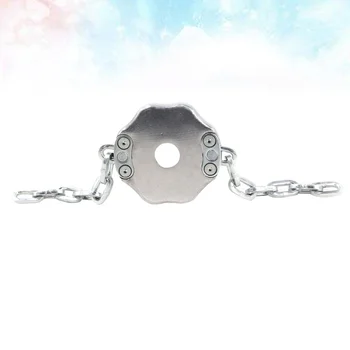 

Chain Grass Trimmer Head Hay Mower Head Metal Field Mower Head for Outdoor (Silver)