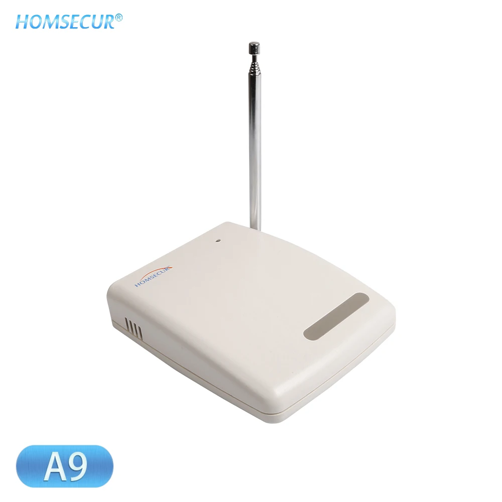 HOMSECUR DIY Беспроводная и Проводная 4G/GSM ЖК-система охранной сигнализации+ IOS/Android приложение для домашней безопасности GA01-4G-B/W - Цвет: Signal Repeater