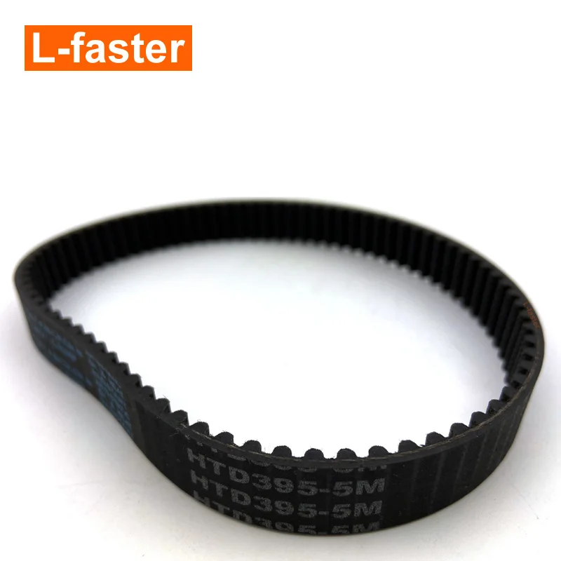 전기 스케이트보드 395mm 435mm HTD-5M 벨트 15mm 폭 HTD435-5M 스트랩 교체 부품 마운틴 보드 변환 키트용