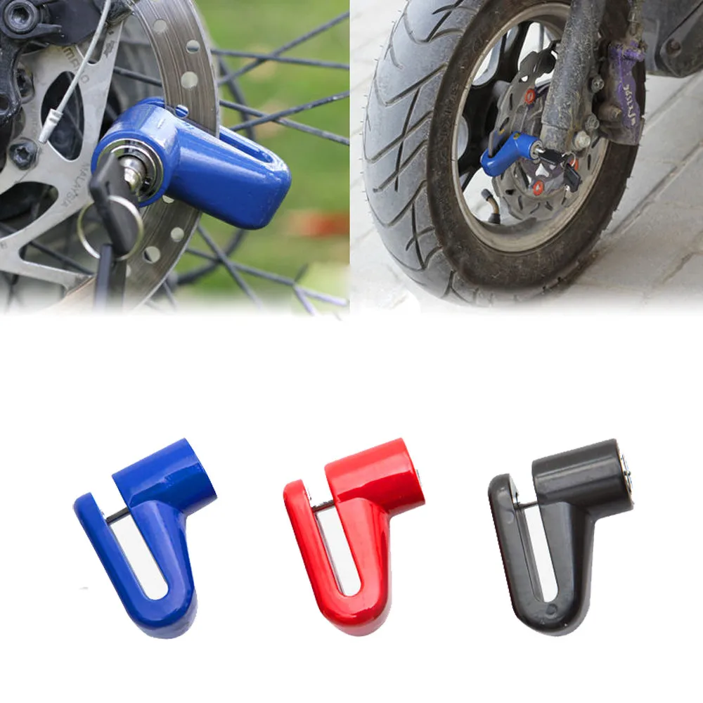 Горячая защита от кражи дисковый тормоз ротор замки для скутера велосипеда мотоцикла SafetyLock для скутера мотоцикла велосипеда безопасности