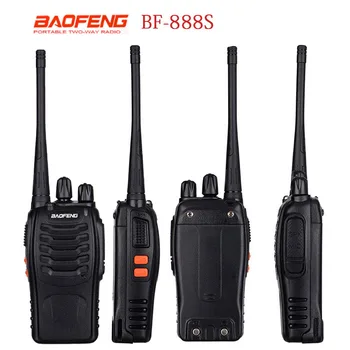 

Baofeng BF-888S Walkie Talkie 5km Range Wireless Walkie-talkie 5W 16CH UHF 400-470MHz Handheld walkie-talkie two-way Radio