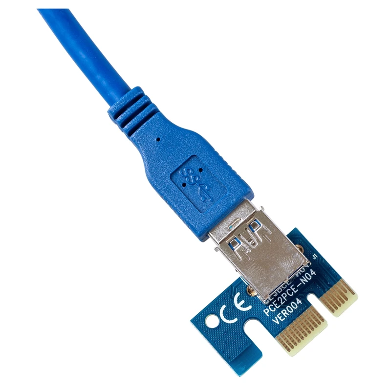 USB 3,0 PCI-E Express 1x к 16x удлинитель Riser Card адаптер Bitcoin Litecoin