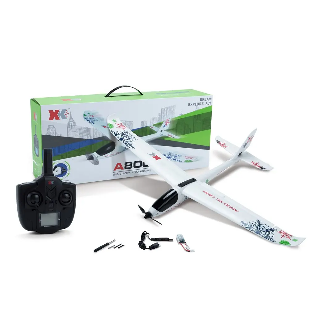 Модель самолета WLtoys XK A800 Радиоуправляемый 5 каналов 780 мм 3D 6G стабилизация |