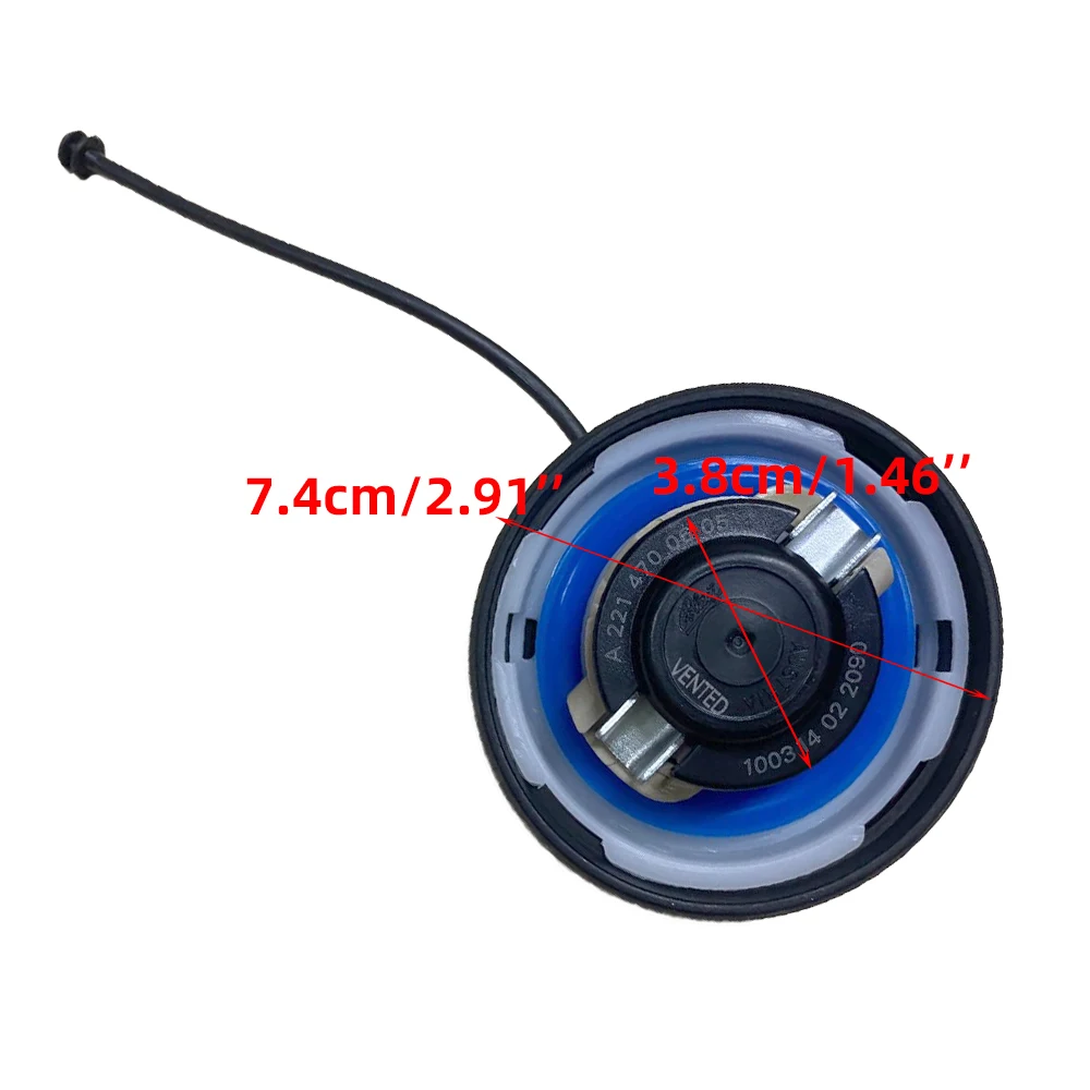 x1 ガソリンオイル燃料タンクフィラーカバーケーブルキャップ